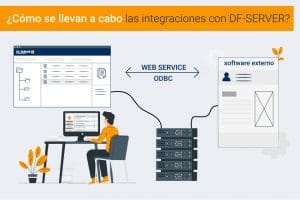intercambio electrónico de datos con DF-SERVER